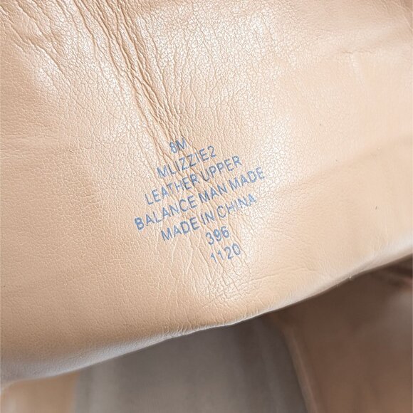 Marc Fisher Women Lizzie 2 Croc Print Lace-up Platform Cream Combat Boots Sz 8 - Picture 7 of 7